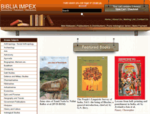 Tablet Screenshot of bibliaimpex.com